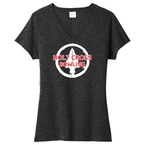 HCB Arrowhead - Women's Tri Blend V Neck Tee Thumbnail